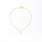 Fashion Cross Zirconia Pendant Necklace